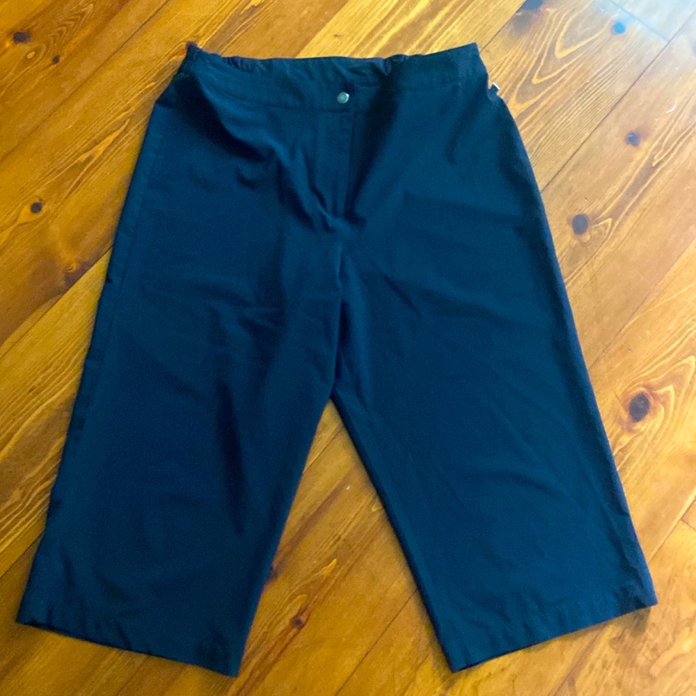 Cropped slacks. Size ONE but the Chico label is missing